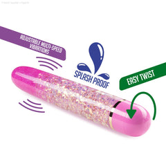 The Collection By Blush® | Celestial Pink 7-Inch Vibrator The Collection By Blush® | Celestial Pink 7-Inch Vibrator