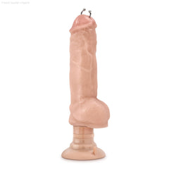 Coverboy™ By Blush® | Bad Boy Next Door Realistic Beige 11-Inch Long Vibrating Dildo With Suction Cup Base-French Quarter Lingerie Coverboy™ By Blush® | Bad Boy Next Door Realistic Beige 11-Inch Long Vibrating Dildo With Suction Cup Base-French Quarter Lingerie