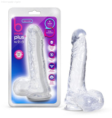 B Yours Plus By Blush® | Ram N’ Jam Realistic 8-Inch Long Dildo With Balls & Suction Cup Base-French Quarter Lingerie B Yours Plus By Blush® | Ram N’ Jam Realistic 8-Inch Long Dildo With Balls & Suction Cup Base-French Quarter Lingerie