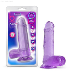 B Yours Plus By Blush® | Rock N’ Roll Realistic 7.25-Inch Long Dildo With Balls & Suction Cup Base-French Quarter Lingerie B Yours Plus By Blush® | Rock N’ Roll Realistic 7.25-Inch Long Dildo With Balls & Suction Cup Base-French Quarter Lingerie