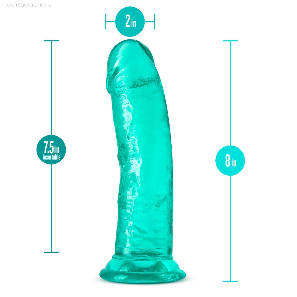 B Yours Plus By Blush® | Roar N’ Ride Realistic 8-Inch Long Dildo With Suction Cup Base-French Quarter Lingerie B Yours Plus By Blush® | Roar N’ Ride Realistic 8-Inch Long Dildo With Suction Cup Base-French Quarter Lingerie