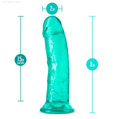B Yours Plus By Blush® | Roar N’ Ride Realistic 8-Inch Long Dildo With Suction Cup Base-French Quarter Lingerie B Yours Plus By Blush® | Roar N’ Ride Realistic 8-Inch Long Dildo With Suction Cup Base-French Quarter Lingerie