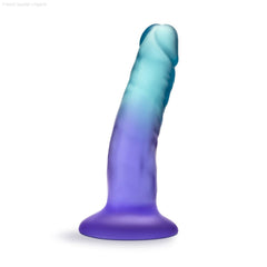 B Yours By Blush® | Morning Dew Realistic Sapphire 5.5-Inch Long Dildo With Suction Cup Base-French Quarter Lingerie B Yours By Blush® | Morning Dew Realistic Sapphire 5.5-Inch Long Dildo With Suction Cup Base-French Quarter Lingerie