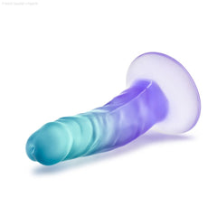 B Yours By Blush® | Morning Dew Realistic Sapphire 5.5-Inch Long Dildo With Suction Cup Base-French Quarter Lingerie B Yours By Blush® | Morning Dew Realistic Sapphire 5.5-Inch Long Dildo With Suction Cup Base-French Quarter Lingerie