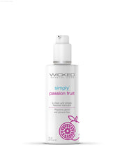 SIMPLY® AQUA PASSION FRUIT Flavored Lubricant SIMPLY® AQUA PASSION FRUIT Flavored Lubricant