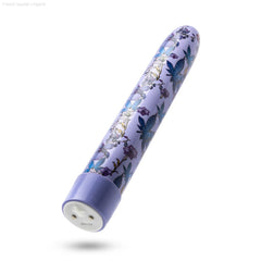 Limited Addiction By Blush® | Floradelic Slimline Purple Vibrator with Powerful RumboTech™ Technology Limited Addiction By Blush® | Floradelic Slimline Purple Vibrator with Powerful RumboTech™ Technology