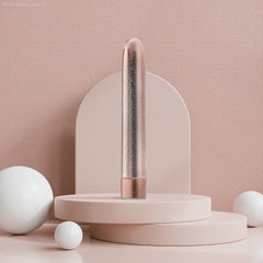 The Collection By Blush® | Lattice 7 Inch Slimline G-Spot Vibrator In Rose Gold - 10 RumbleTech Vibration Modes The Collection By Blush® | Lattice 7 Inch Slimline G-Spot Vibrator In Rose Gold - 10 RumbleTech Vibration Modes