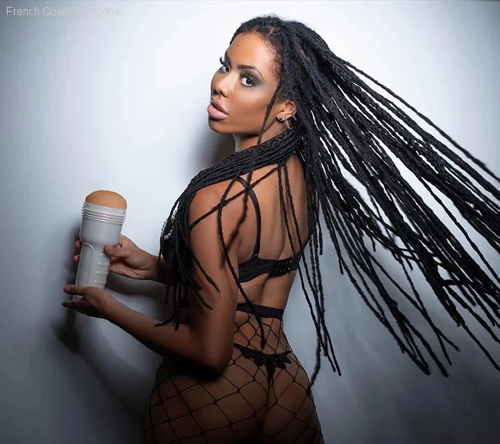 Fleshlight Girls Kira Noir-French Quarter Lingerie Fleshlight Girls Kira Noir-French Quarter Lingerie