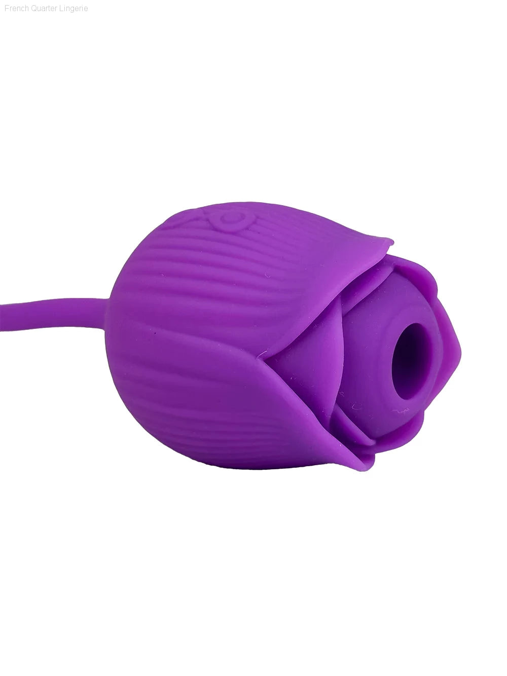 "Suction" Rose Vibrator with Thrusting Tail-French Quarter Lingerie "Suction" Rose Vibrator with Thrusting Tail-French Quarter Lingerie