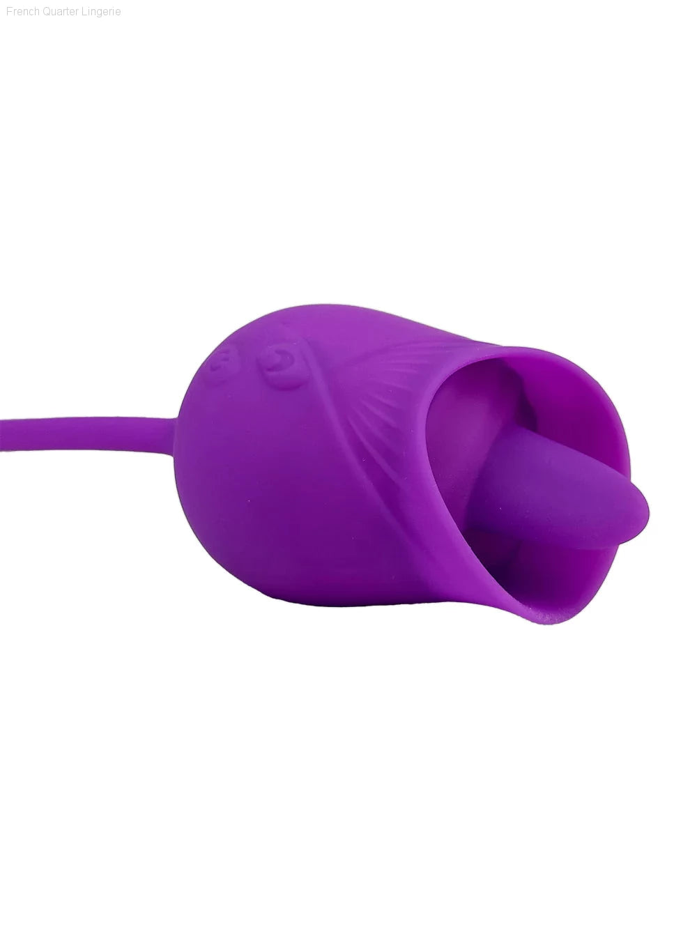 "Licking" Rose Vibrator with Thrusting Tail | Sexual Desires-French Quarter Lingerie "Licking" Rose Vibrator with Thrusting Tail | Sexual Desires-French Quarter Lingerie