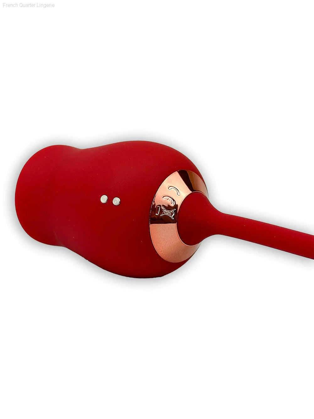 "Licking" Rose Vibrator with Thrusting Tail | Sexual Desires-French Quarter Lingerie "Licking" Rose Vibrator with Thrusting Tail | Sexual Desires-French Quarter Lingerie