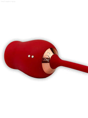 "Licking" Rose Vibrator with Thrusting Tail | Sexual Desires-French Quarter Lingerie "Licking" Rose Vibrator with Thrusting Tail | Sexual Desires-French Quarter Lingerie