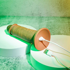 6" Girthy Vibrating Dong-French Quarter Lingerie 6" Girthy Vibrating Dong-French Quarter Lingerie