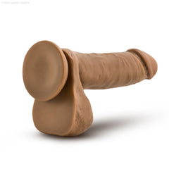 Dr. Skin By Blush® | Dr. William 8 Inch Long Dildo with Suction Cup & Balls-French Quarter Lingerie Dr. Skin By Blush® | Dr. William 8 Inch Long Dildo with Suction Cup & Balls-French Quarter Lingerie