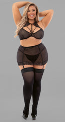 Skirted Bra Set with Hose Skirted Bra Set with Hose