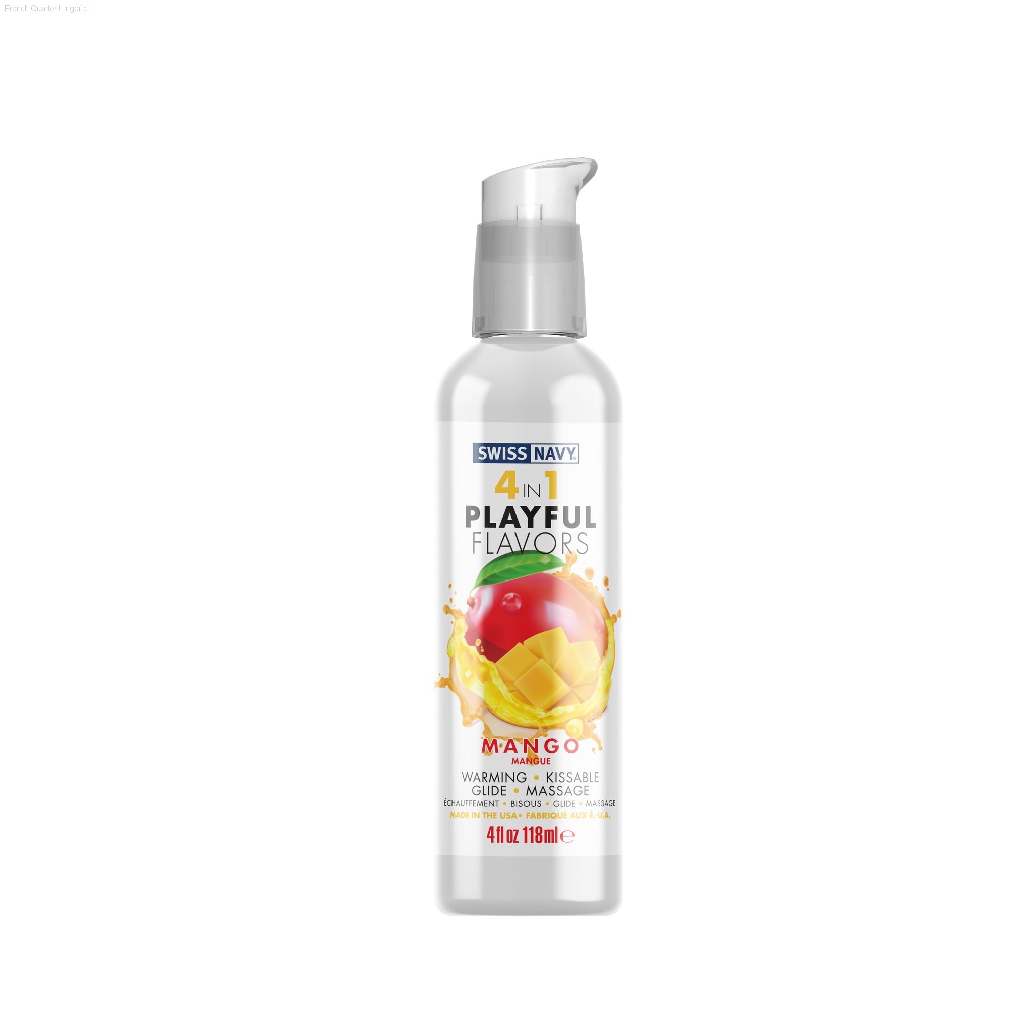 Lubricants - 4 In 1 - Playful Flavors - Mango Lubricants - 4 In 1 - Playful Flavors - Mango