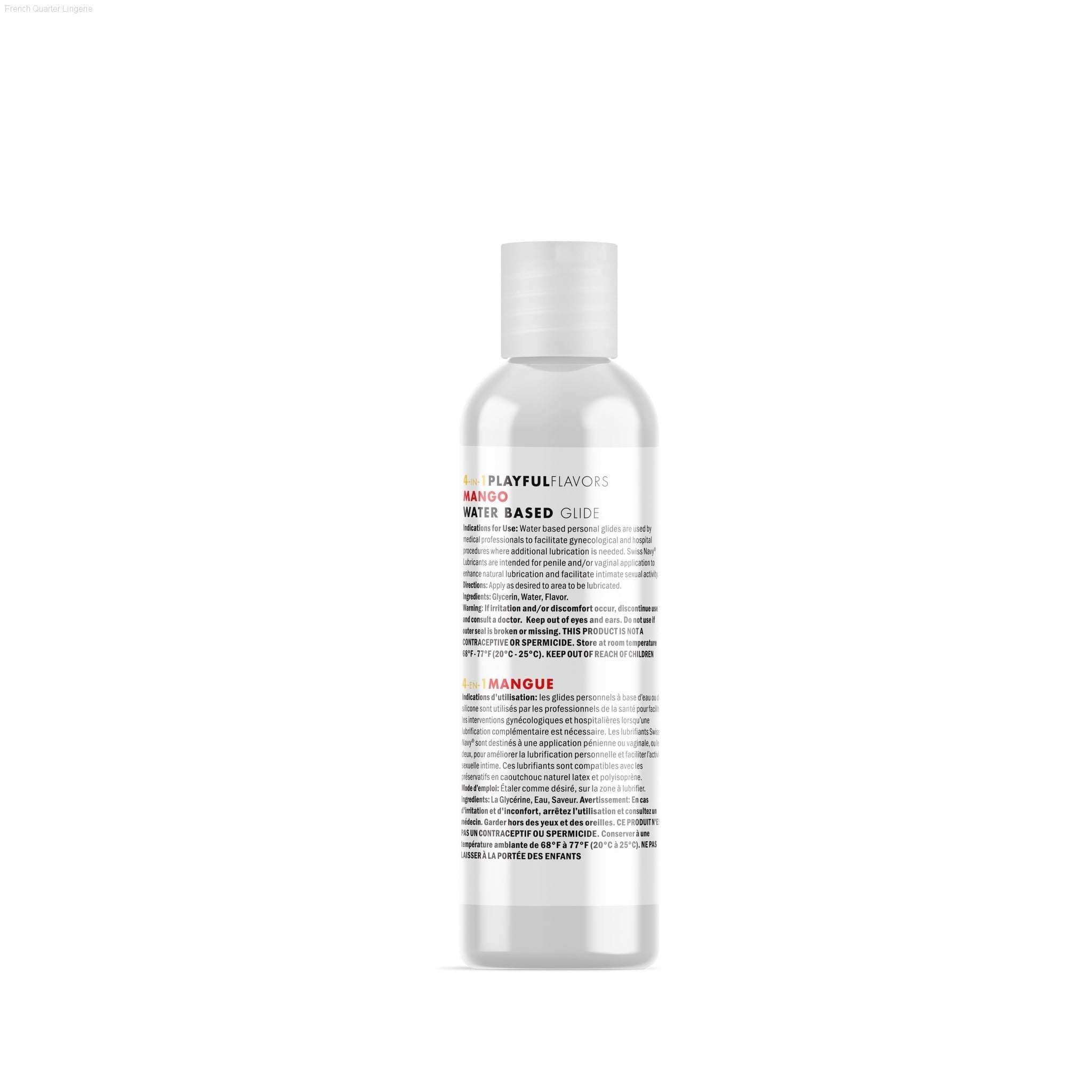 Lubricants - 4 In 1 - Playful Flavors - Mango Lubricants - 4 In 1 - Playful Flavors - Mango
