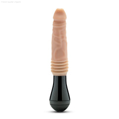 Dr. Skin Silicone By Blush® | Dr. Knight Large 10.5 Inch Vibrating, Gyrating And Thrusting Dildo in Beige – Made With Puria® Platinum Cured Silicone-French Quarter Lingerie Dr. Skin Silicone By Blush® | Dr. Knight Large 10.5 Inch Vibrating, Gyrating And Thrusting Dildo in Beige – Made With Puria® Platinum Cured Silicone-French Quarter Lingerie