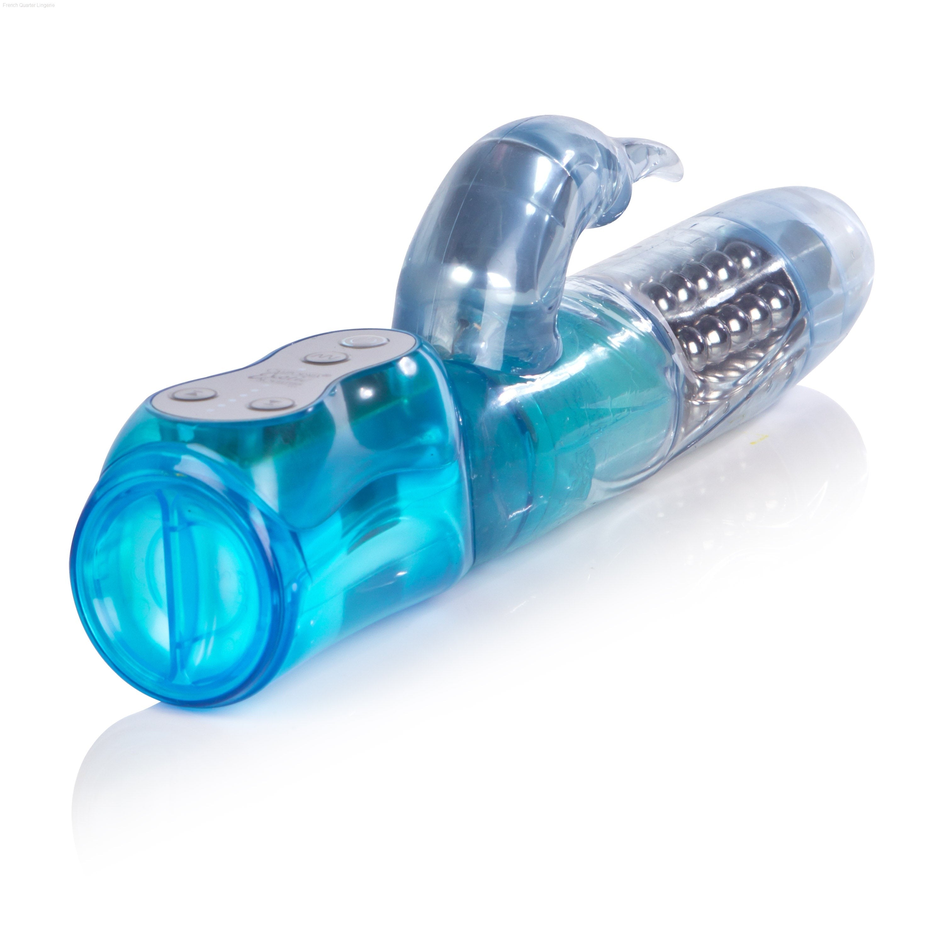 Advanced Waterproof Jack Rabbit 5 Rows of Beads-French Quarter Lingerie Advanced Waterproof Jack Rabbit 5 Rows of Beads-French Quarter Lingerie