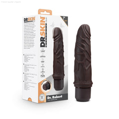 Dr. Skin Silicone By Blush® | Dr. Robert 7.25-Inch Long Vibrating Dildo-French Quarter Lingerie Dr. Skin Silicone By Blush® | Dr. Robert 7.25-Inch Long Vibrating Dildo-French Quarter Lingerie