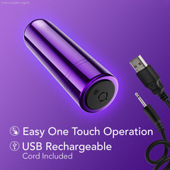 Rechargeable Vibrators - Kool Vibes By Blush® | Discreet & Travel-Friendly Mini Bullet Vibrator - 10 Vibration Modes Clitoral Stimulator Rechargeable Vibrators - Kool Vibes By Blush® | Discreet & Travel-Friendly Mini Bullet Vibrator - 10 Vibration Modes Clitoral Stimulator