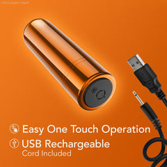 Rechargeable Vibrators - Kool Vibes By Blush® | Discreet & Travel-Friendly Mini Bullet Vibrator - 10 Vibration Modes Clitoral Stimulator Rechargeable Vibrators - Kool Vibes By Blush® | Discreet & Travel-Friendly Mini Bullet Vibrator - 10 Vibration Modes Clitoral Stimulator