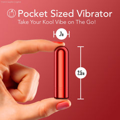Rechargeable Vibrators - Kool Vibes By Blush® | Discreet & Travel-Friendly Mini Bullet Vibrator - 10 Vibration Modes Clitoral Stimulator Rechargeable Vibrators - Kool Vibes By Blush® | Discreet & Travel-Friendly Mini Bullet Vibrator - 10 Vibration Modes Clitoral Stimulator