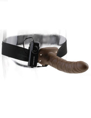 Fetish Fantasy 8” Vibrating Hollow Strap-On-French Quarter Lingerie Fetish Fantasy 8” Vibrating Hollow Strap-On-French Quarter Lingerie