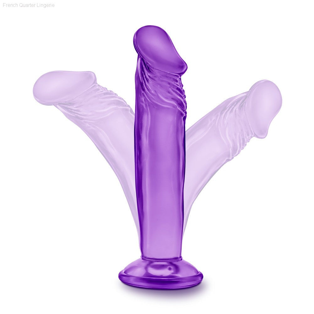 B Yours By Blush® | Sweet N' Small 6 Realistic 6.5-Inch Long Dildo With Suction Cup Base-French Quarter Lingerie B Yours By Blush® | Sweet N' Small 6 Realistic 6.5-Inch Long Dildo With Suction Cup Base-French Quarter Lingerie