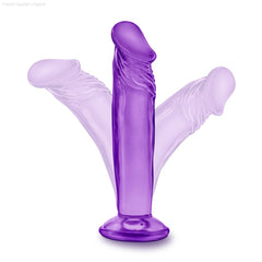 B Yours By Blush® | Sweet N' Small 6 Realistic 6.5-Inch Long Dildo With Suction Cup Base-French Quarter Lingerie B Yours By Blush® | Sweet N' Small 6 Realistic 6.5-Inch Long Dildo With Suction Cup Base-French Quarter Lingerie