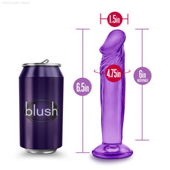 B Yours By Blush® | Sweet N' Small 6 Realistic 6.5-Inch Long Dildo With Suction Cup Base-French Quarter Lingerie B Yours By Blush® | Sweet N' Small 6 Realistic 6.5-Inch Long Dildo With Suction Cup Base-French Quarter Lingerie