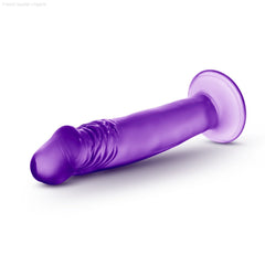 B Yours By Blush® | Sweet N' Small 6 Realistic 6.5-Inch Long Dildo With Suction Cup Base-French Quarter Lingerie B Yours By Blush® | Sweet N' Small 6 Realistic 6.5-Inch Long Dildo With Suction Cup Base-French Quarter Lingerie