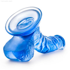 Dildos - B Yours By Blush® | Sweet N' Hard 8 Realistic Curved G-Spot 6.5-Inch Long Dildo With Balls & Suction Cup Base Dildos - B Yours By Blush® | Sweet N' Hard 8 Realistic Curved G-Spot 6.5-Inch Long Dildo With Balls & Suction Cup Base
