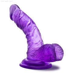 B Yours By Blush® | Sweet N' Hard 8 Realistic Curved G-Spot 6.5-Inch Long Dildo With Balls & Suction Cup Base-French Quarter Lingerie B Yours By Blush® | Sweet N' Hard 8 Realistic Curved G-Spot 6.5-Inch Long Dildo With Balls & Suction Cup Base-French Quarter Lingerie