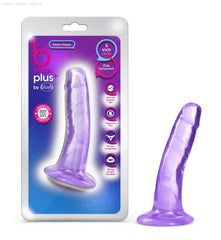 B Yours Plus By Blush® | Hard N’ Happy Realistic G-Spot 5.5-Inch Long Dildo With Suction Cup Base-French Quarter Lingerie B Yours Plus By Blush® | Hard N’ Happy Realistic G-Spot 5.5-Inch Long Dildo With Suction Cup Base-French Quarter Lingerie