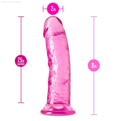B Yours Plus By Blush® | Roar N’ Ride Realistic 8-Inch Long Dildo With Suction Cup Base-French Quarter Lingerie B Yours Plus By Blush® | Roar N’ Ride Realistic 8-Inch Long Dildo With Suction Cup Base-French Quarter Lingerie