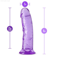 B Yours Plus By Blush® | Roar N’ Ride Realistic 8-Inch Long Dildo With Suction Cup Base-French Quarter Lingerie B Yours Plus By Blush® | Roar N’ Ride Realistic 8-Inch Long Dildo With Suction Cup Base-French Quarter Lingerie
