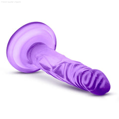 Naturally Yours By Blush® | Realistic Purple 5.75-Inch Long Dildo With Suction Cup Base Naturally Yours By Blush® | Realistic Purple 5.75-Inch Long Dildo With Suction Cup Base