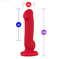 Impressions By Blush® | Las Vegas G-Spot Crimson 8.25-Inch Long Vibrating Dildo With Suction Cup Base-French Quarter Lingerie Impressions By Blush® | Las Vegas G-Spot Crimson 8.25-Inch Long Vibrating Dildo With Suction Cup Base-French Quarter Lingerie