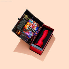Impressions By Blush® | Las Vegas G-Spot Crimson 8.25-Inch Long Vibrating Dildo With Suction Cup Base-French Quarter Lingerie Impressions By Blush® | Las Vegas G-Spot Crimson 8.25-Inch Long Vibrating Dildo With Suction Cup Base-French Quarter Lingerie