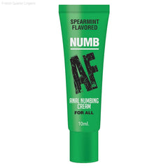 Numb AF Anal Numbing Cream-Mint 10ml Tube Numb AF Anal Numbing Cream-Mint 10ml Tube
