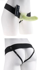 Vibrating Hollow Strap-On Glow in Dark Vibrating Hollow Strap-On Glow in Dark