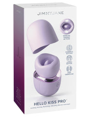 JimmyJane Hello Kiss Pro Sucking & Licking Stimulator JimmyJane Hello Kiss Pro Sucking & Licking Stimulator