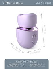 JimmyJane Hello Kiss Pro Sucking & Licking Stimulator JimmyJane Hello Kiss Pro Sucking & Licking Stimulator