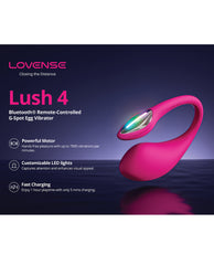 Lovense Lush 4.0 Bluetooth G-Spot Egg Camming Vibrator Lovense Lush 4.0 Bluetooth G-Spot Egg Camming Vibrator
