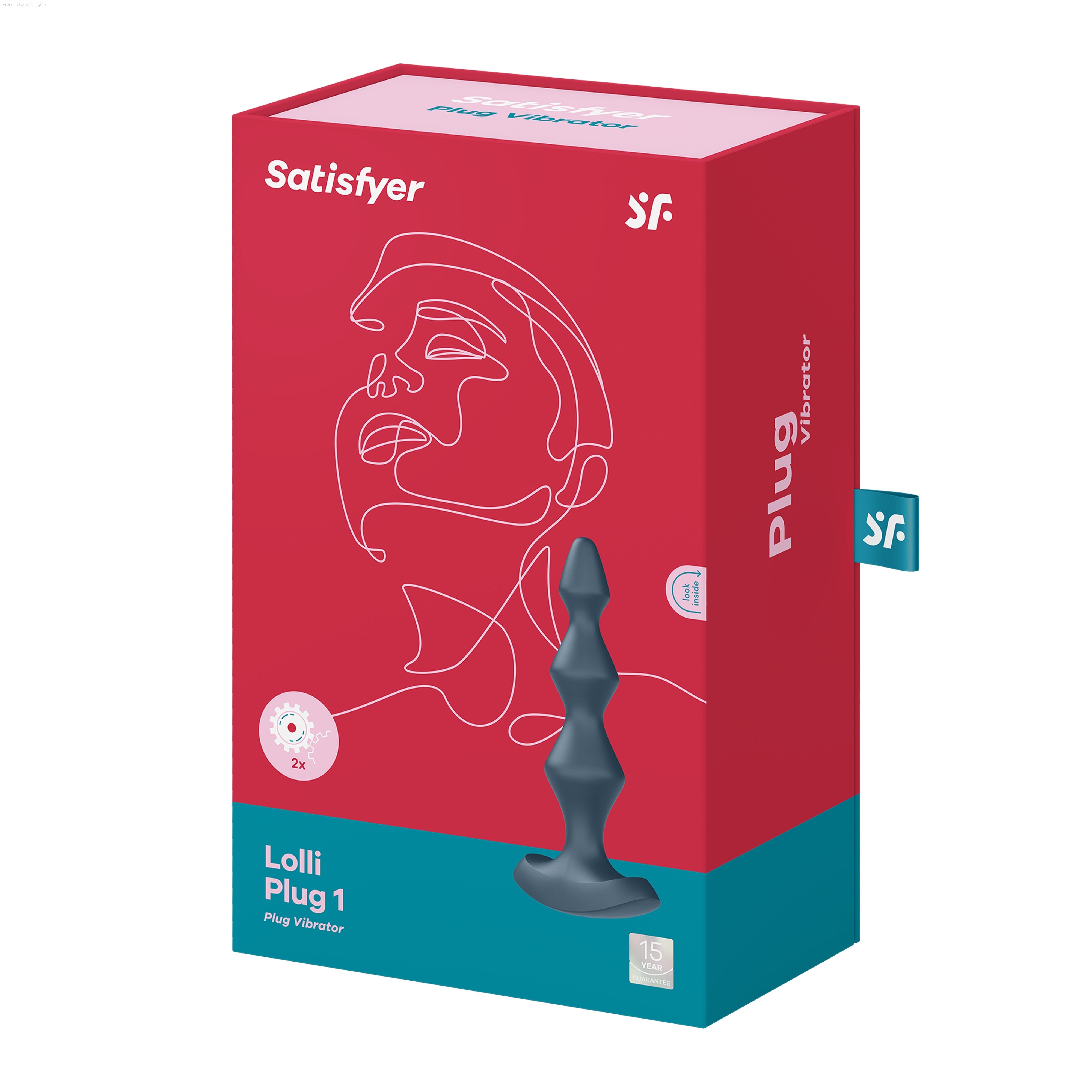 Rechargeable Vibrators - Satisfyer Lolli Plug 1 Rechargeable Vibrators - Satisfyer Lolli Plug 1
