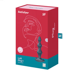 Rechargeable Vibrators - Satisfyer Lolli Plug 1 Rechargeable Vibrators - Satisfyer Lolli Plug 1
