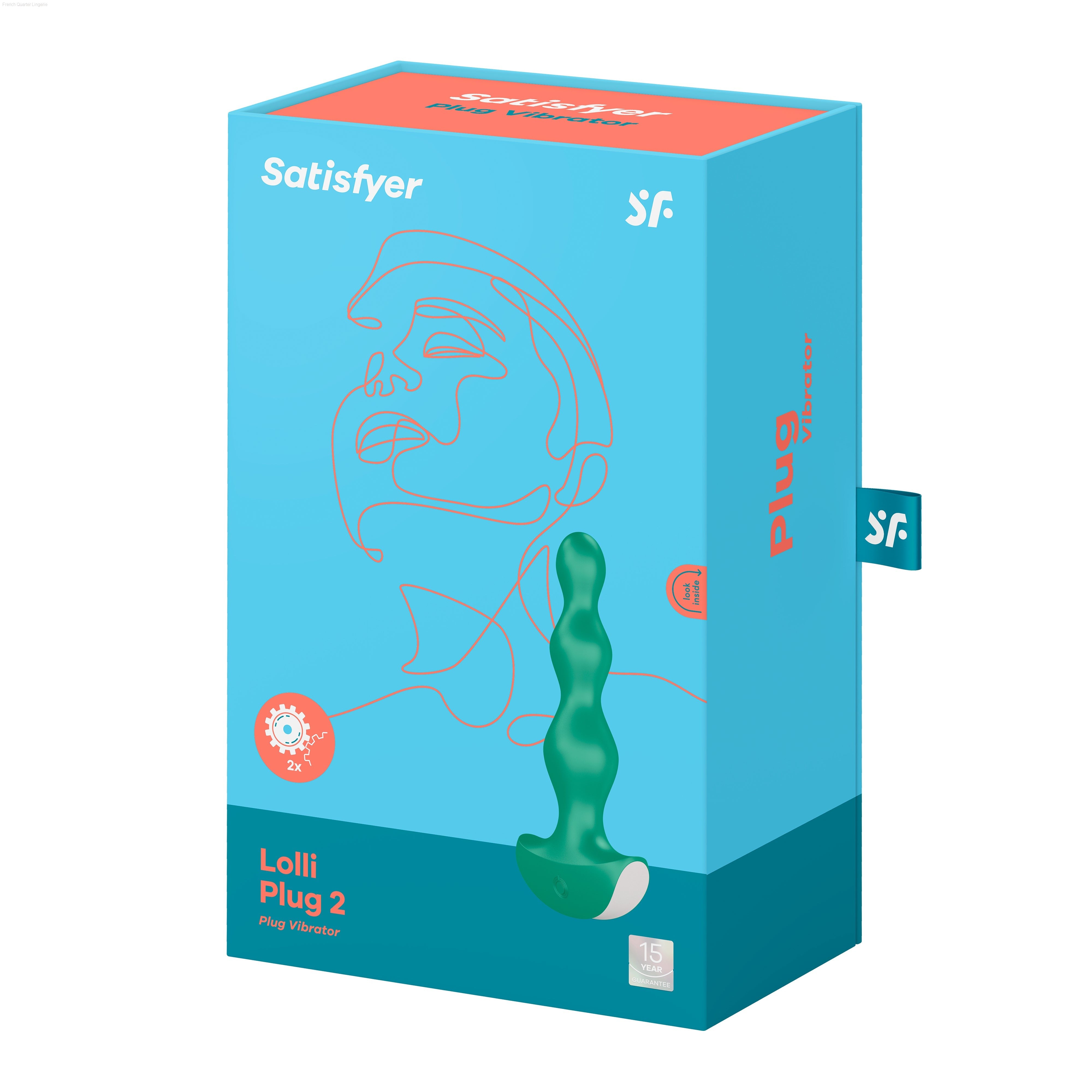 Rechargeable Vibrators - Satisfyer Lolli Plug 2 Rechargeable Vibrators - Satisfyer Lolli Plug 2