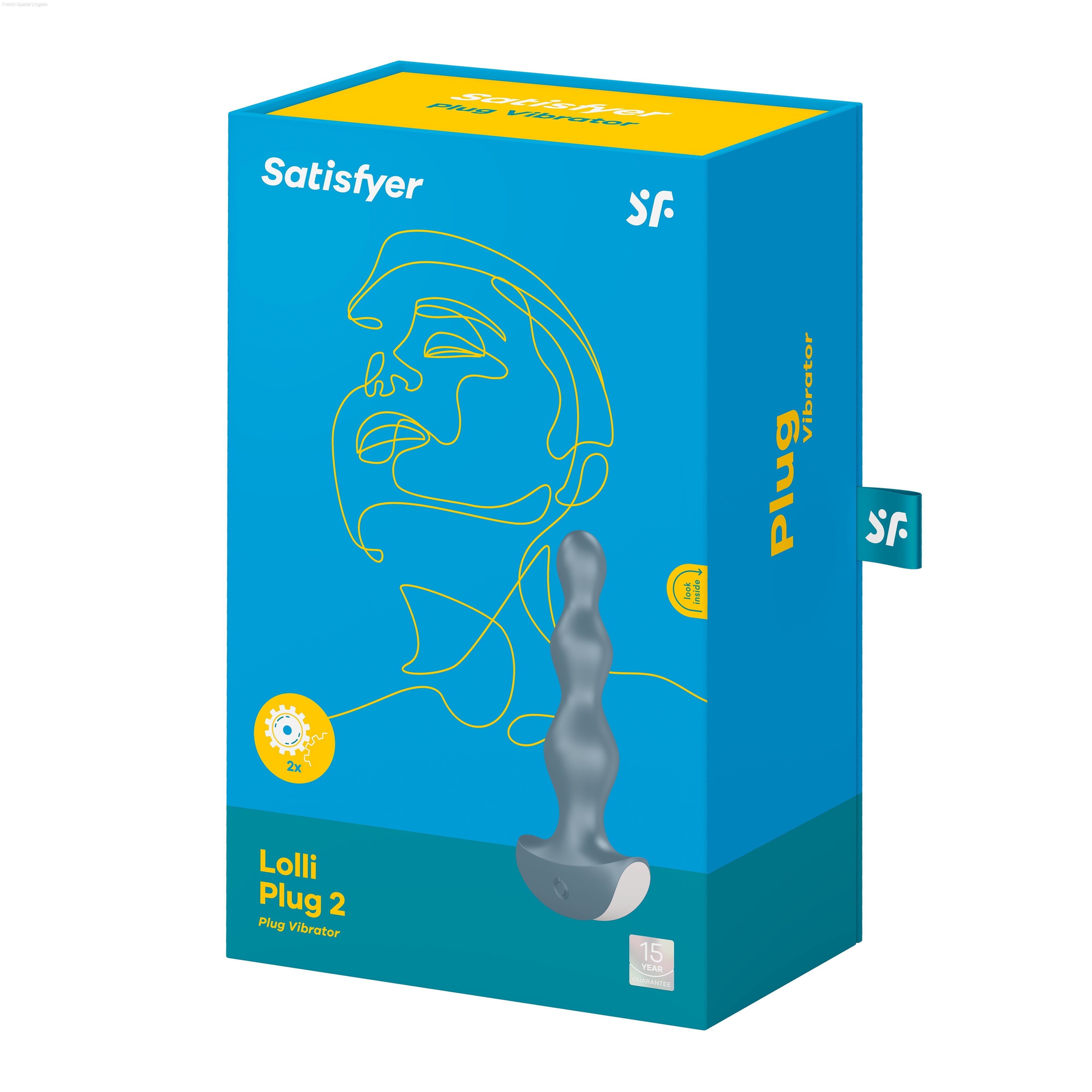 Rechargeable Vibrators - Satisfyer Lolli Plug 2 Rechargeable Vibrators - Satisfyer Lolli Plug 2