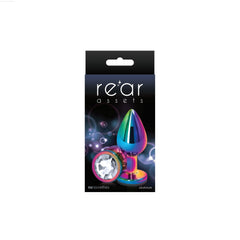Rear Assets - Multicolor Chrome-plated Round Plug - Medium Rear Assets - Multicolor Chrome-plated Round Plug - Medium